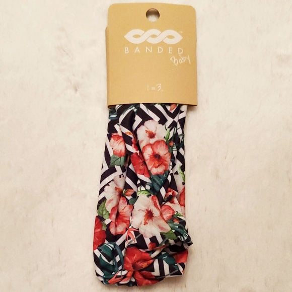 Tropical Baby Knot Headband - Picture 3 of 3